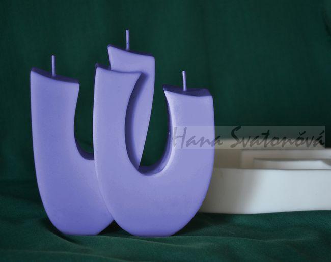 Abstrakce W - výška 13cm