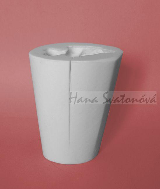 Bílá kočka - výška 12cm