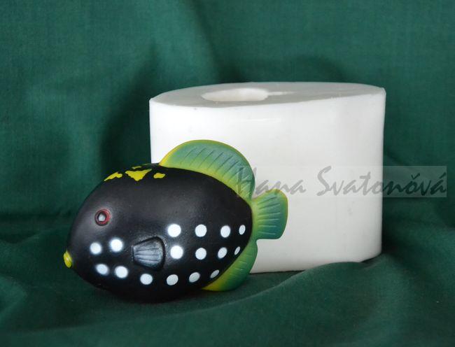 Rybka Black - výška 6,5cm