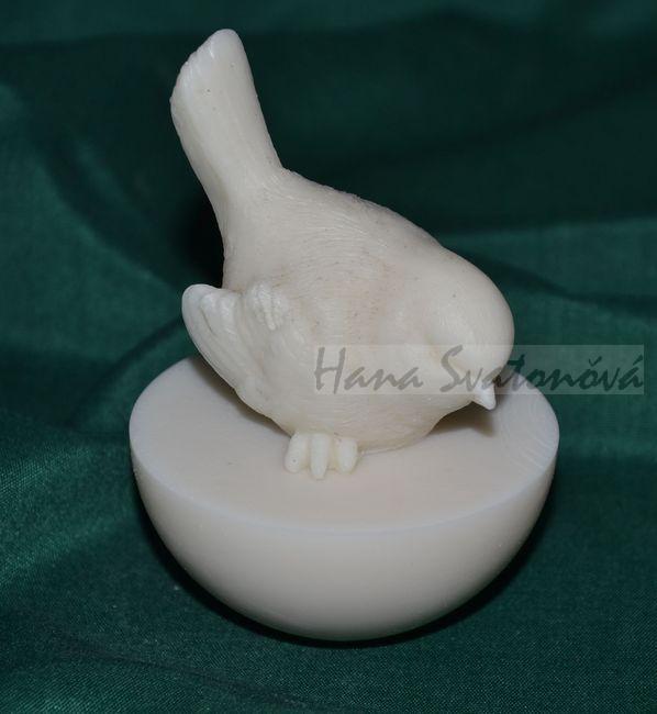 Ptáček 2 (půlkoule) výška 9cm