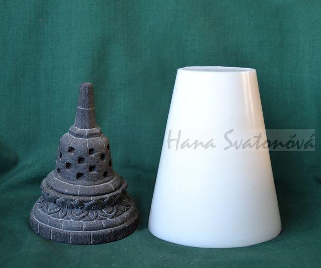 Borobudur věž - výška 9,5cm