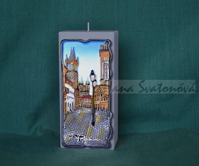 Praha Karlova ulice, hranol - výška 11cm