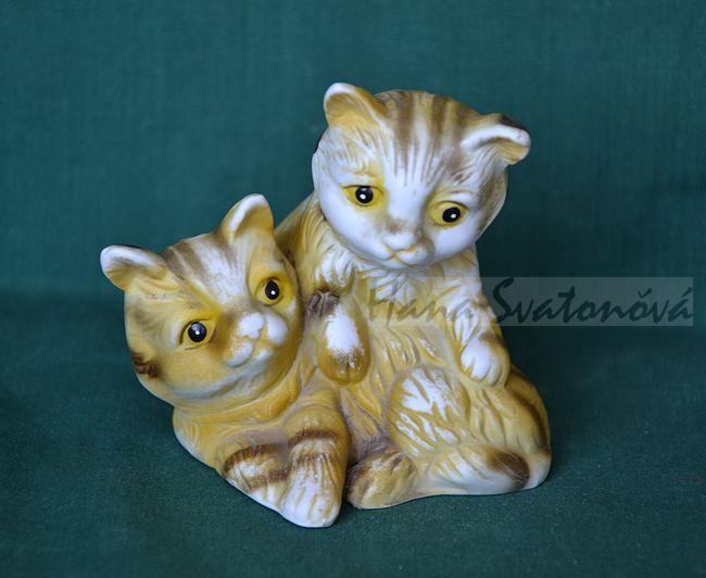 2 Kočky, výška 8,5cm