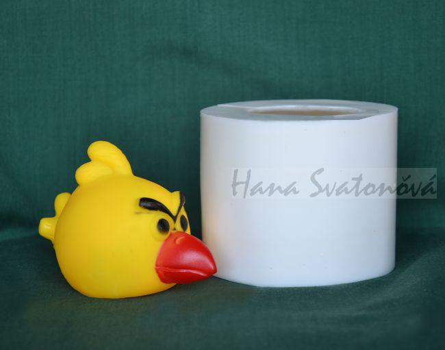 Žkutý pták - výška 6cm