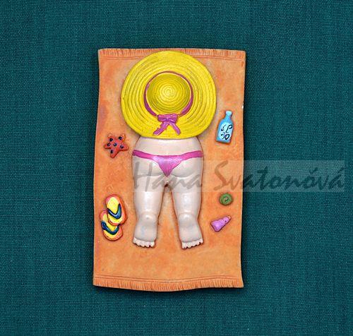 Relief Dovolená - vel. 4,5x7,5cm