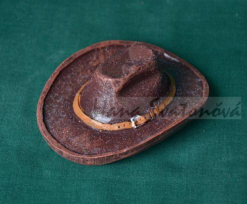 Kovbojský klobouk - vel. 7x9cm