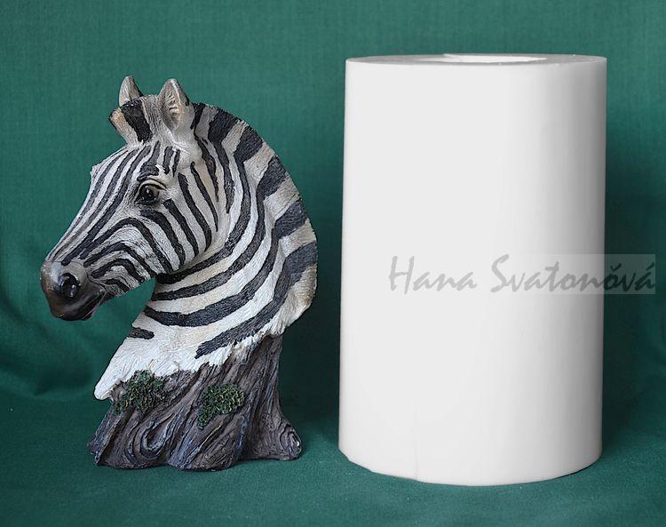 Hlava Zebry - výška 14cm