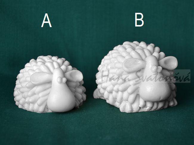 Ovečka 2 - výška 3,5 a 5cm