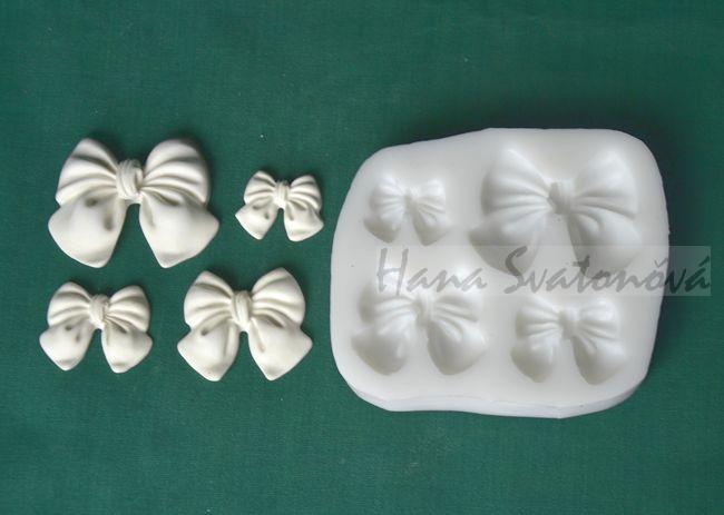 4 mašle - šířka 2,2-4,2cm