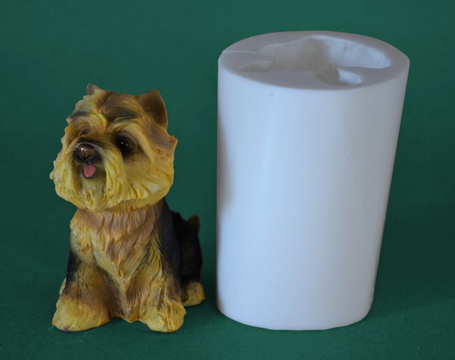 Pes Jorkšír - výška 10cm