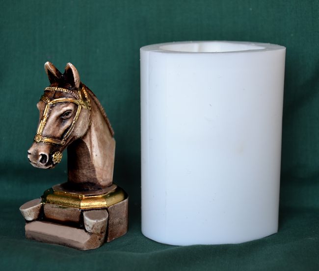 Hlava koně - výška 9cm