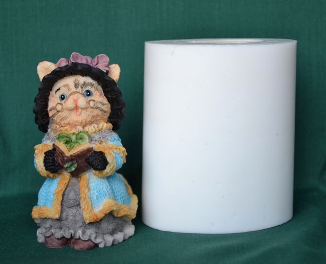 Kocour v klobouku - výška 9cm