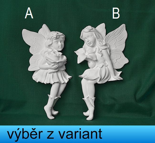 Relief - Víla, výška 16,5 a 17cm