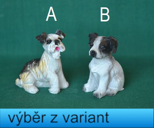 Pejsek - výška 4,5cm