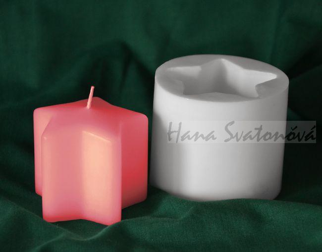 Hvězda 6x výška 6 a 10cm